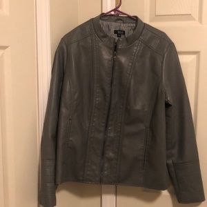 Ana Faux Leather Jacket